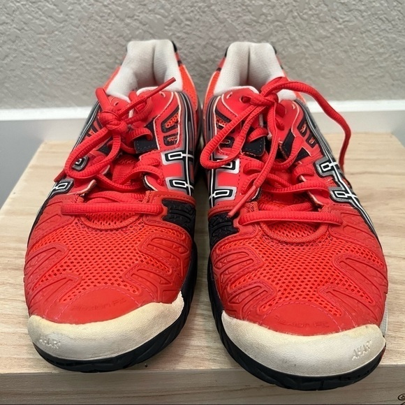 Asics Gel Resolution 5 Lace Up Athletic Running Sneakers 6 - Picture 3 of 9